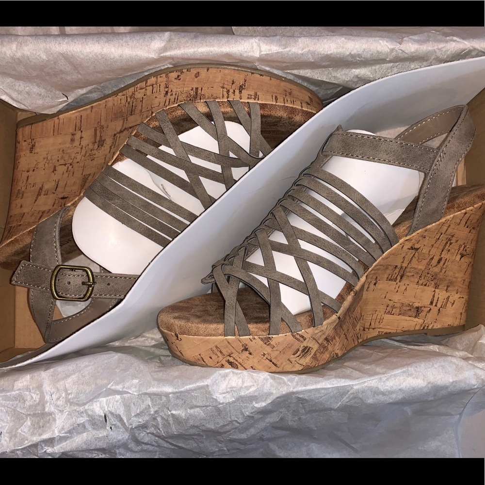 Maurices wedge sandals